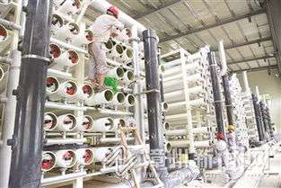 福建平和县自来水厂改扩建工程正加紧安装纳滤膜系统